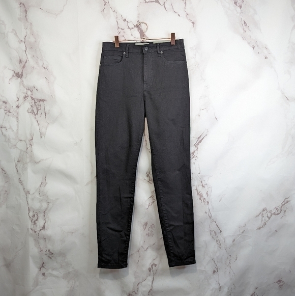 Everlane Denim Womens Ankle Crop Black The High Rise Skinny Jean NEW - Picture 3 of 9